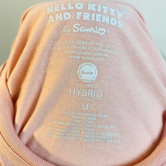 Pink Sanrio Hello Kitty crop top shirt - Picture 8 of 8